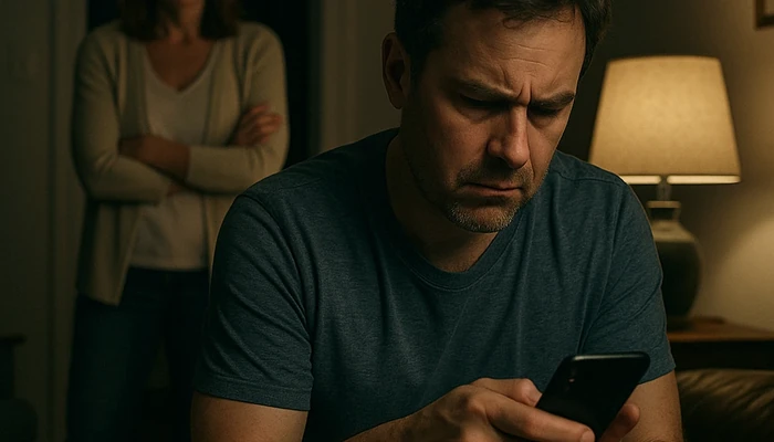 Síntomas de infidelidad en un hombre.