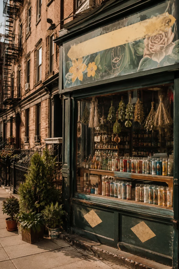 Botánicas en El Barrio, Spanish Harlem, Nueva York